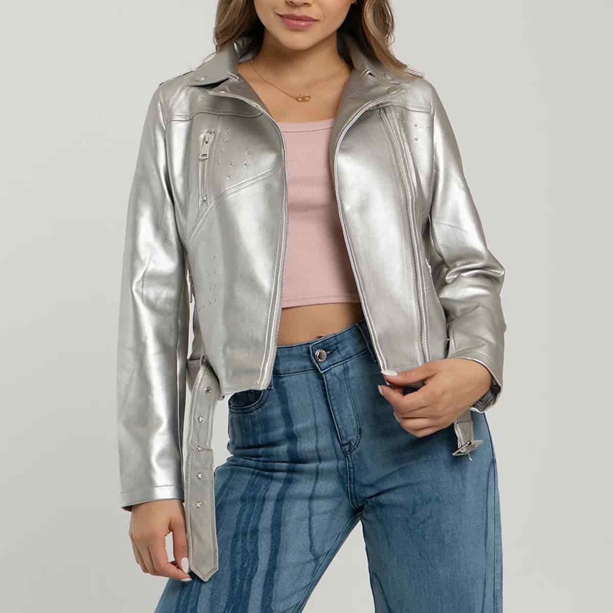 Chaqueta Sintetica Biker Living - miniatura 10