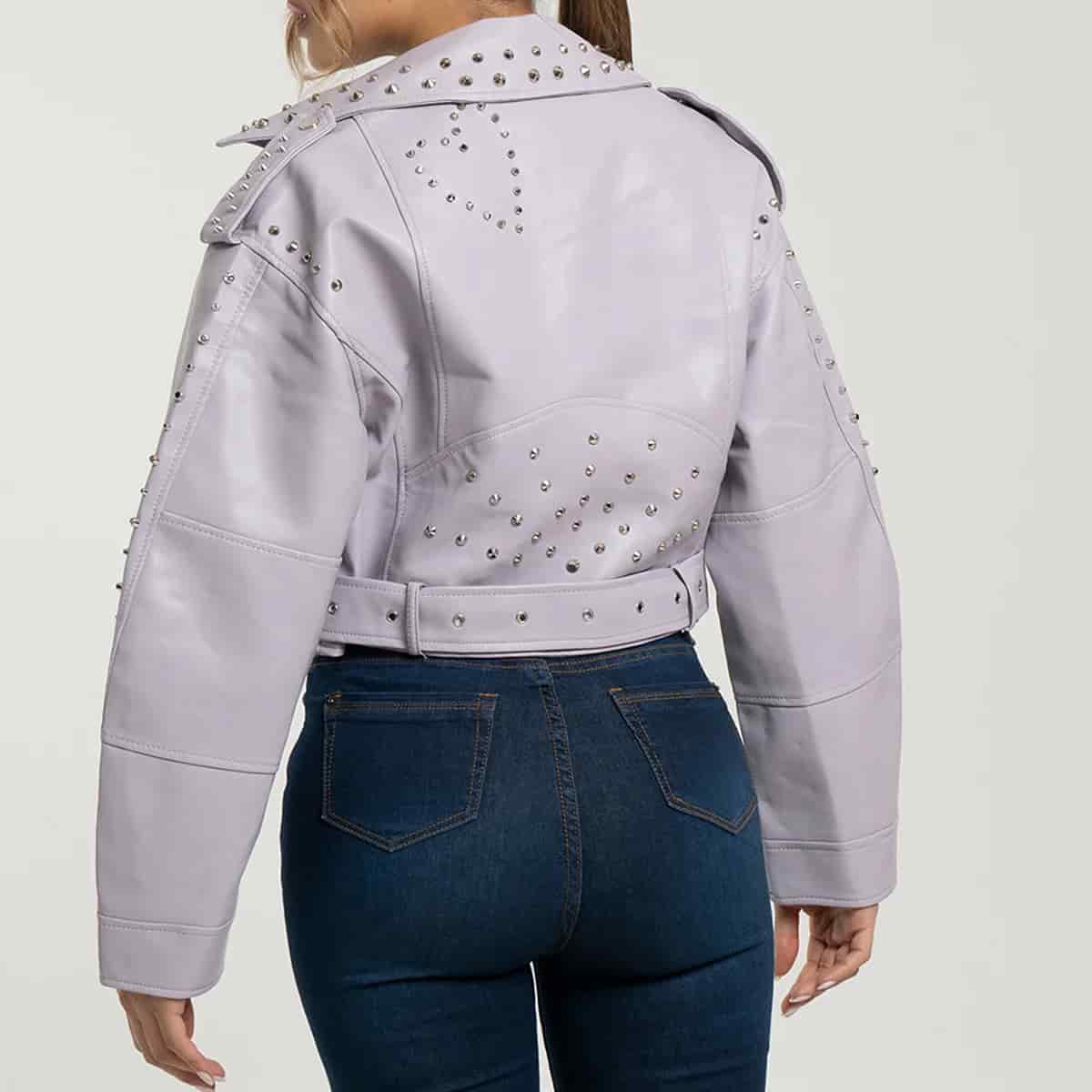 Chaqueta Sintetica Biker Oversize Oasis - miniatura 17