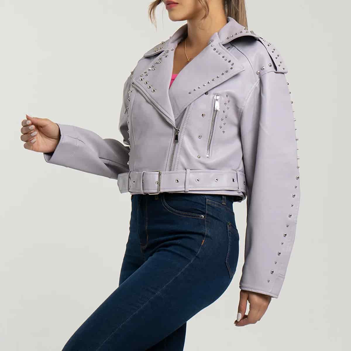 Chaqueta Sintetica Biker Oversize Oasis - miniatura 15