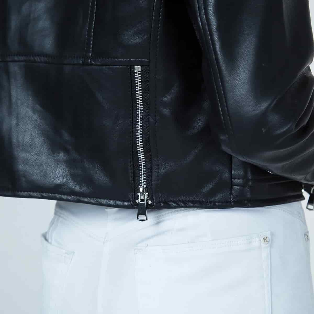 Chaqueta Sintetica Biker Crystal - miniatura 16