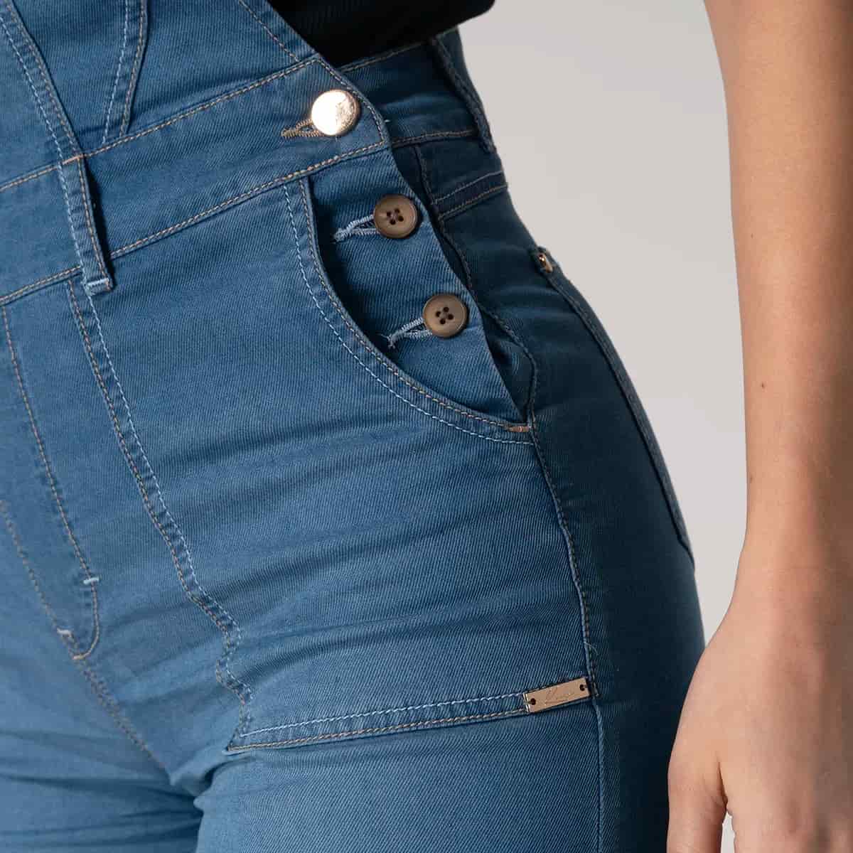 Overol Denim Wide Leg Alakran - miniatura 4
