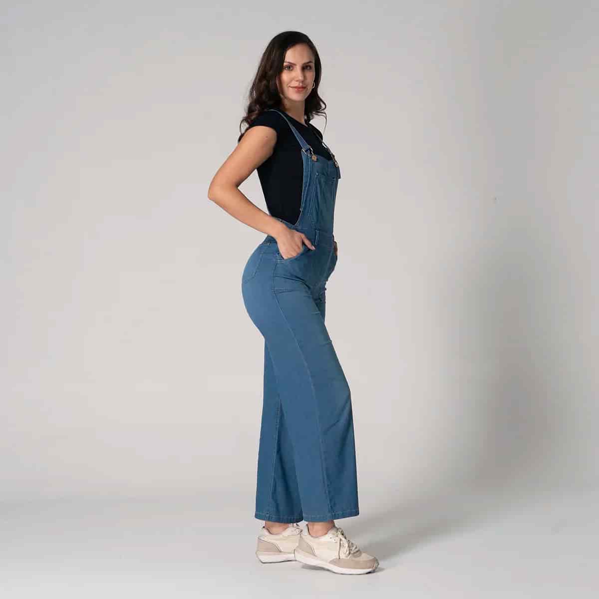 Overol Denim Wide Leg Alakran - miniatura 2