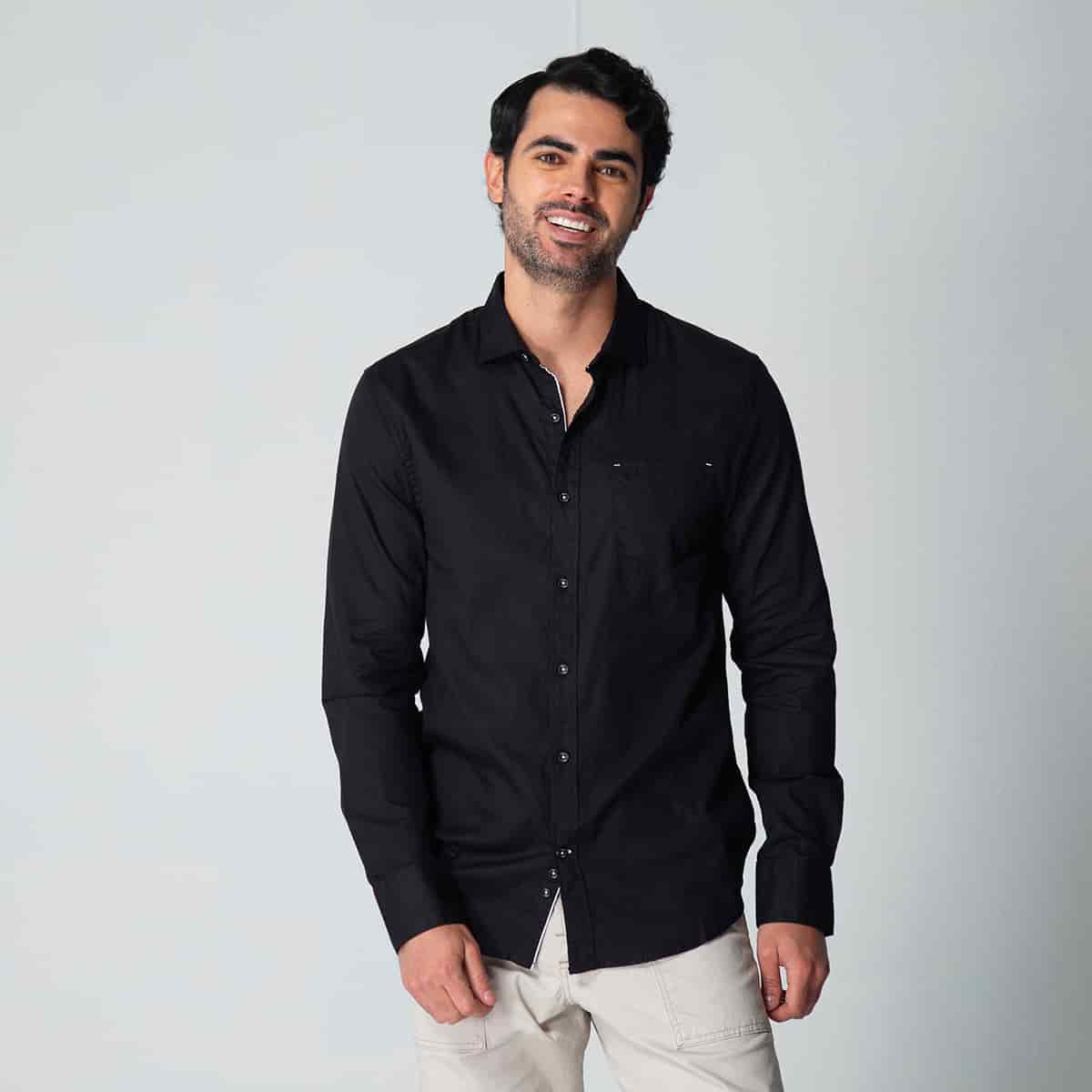 Camisa Formal Unicolor Turpiales - miniatura 11