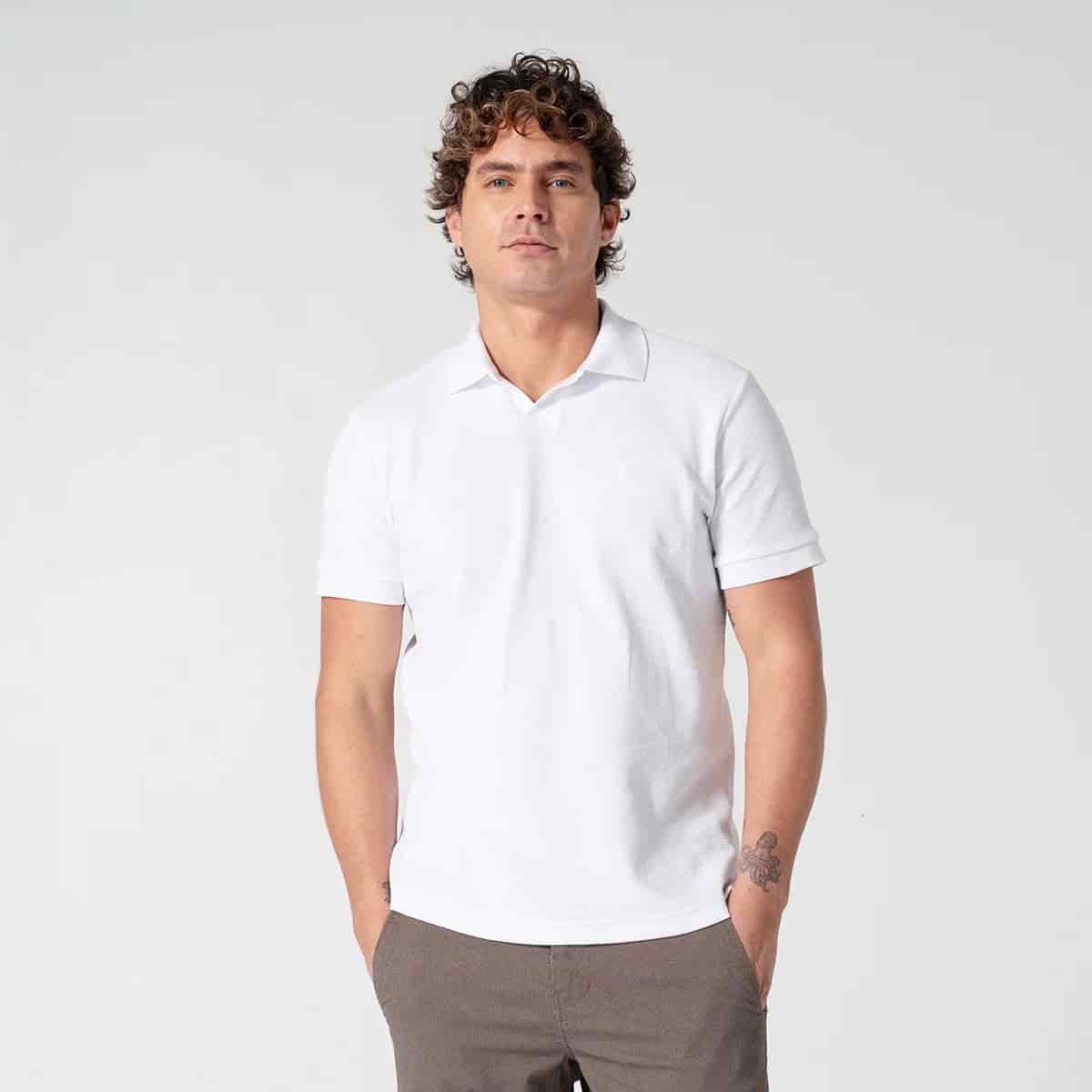 Camiseta Polo Slim Sombra - miniatura 20