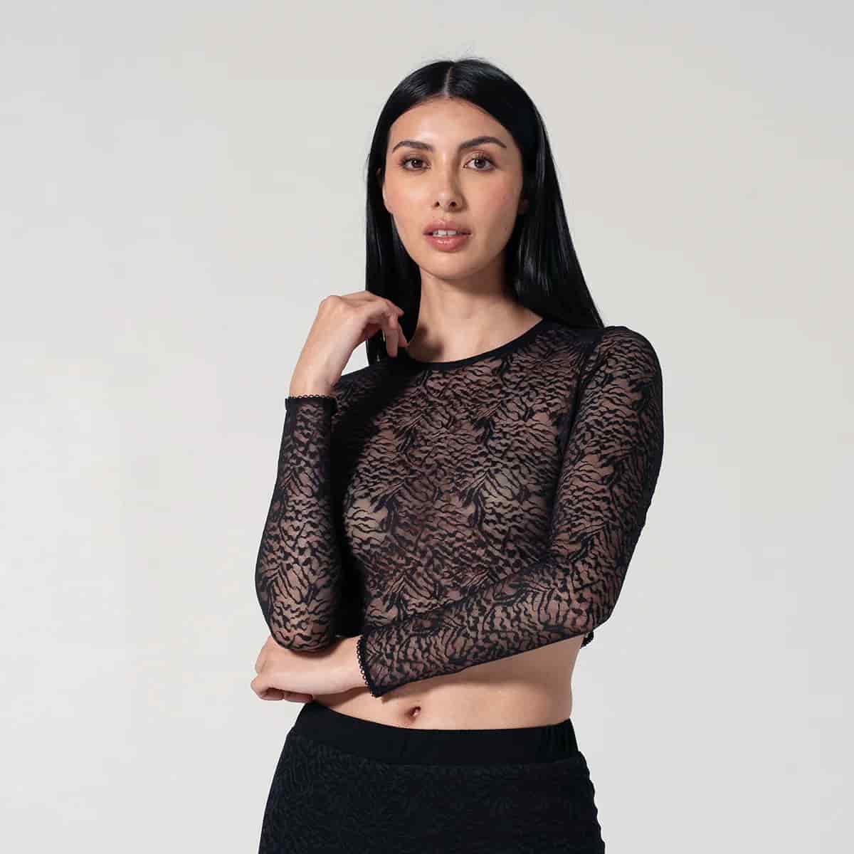 Blusa Crop Slim Gabriel - miniatura 11
