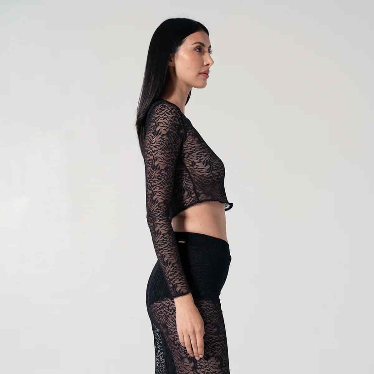 Blusa Crop Slim Gabriel - miniatura 19