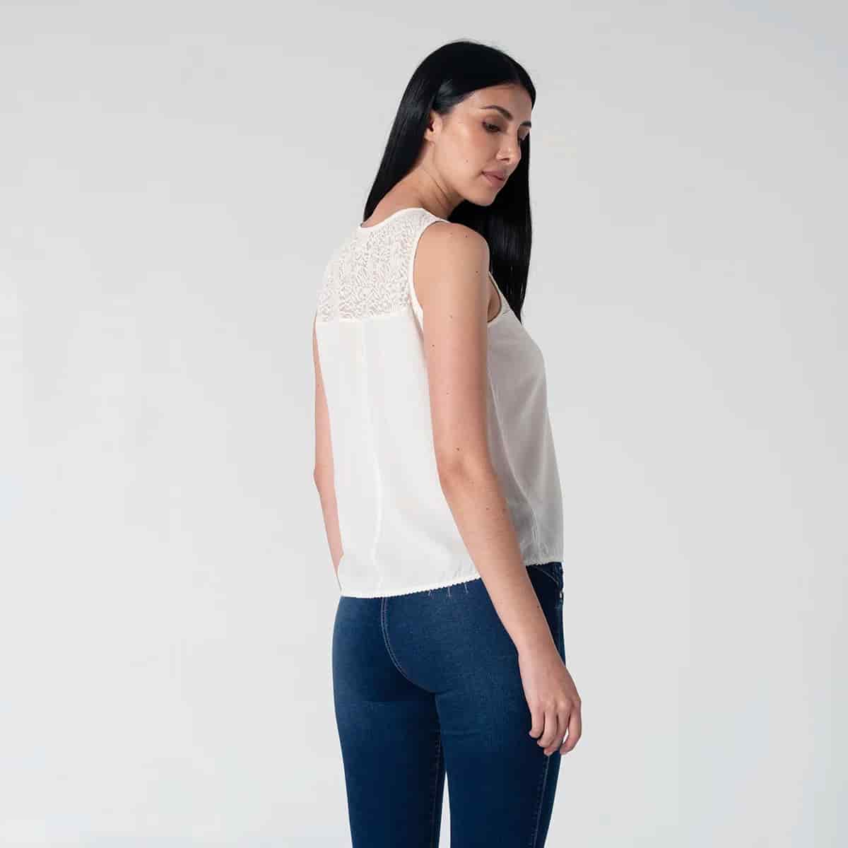 Blusa Slim Manga Sisa Rudi - miniatura 10