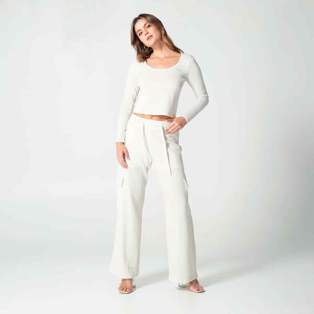 Pantalon Wide Leg Smoke - miniatura 8