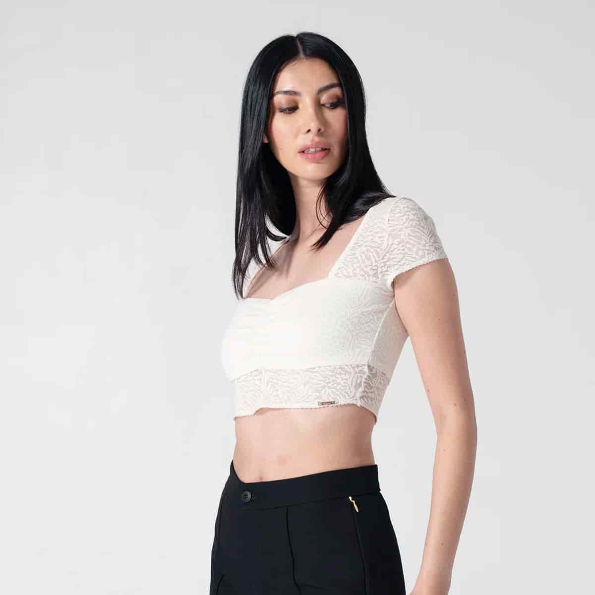 Blusa Crop Slim Gaby - miniatura 9