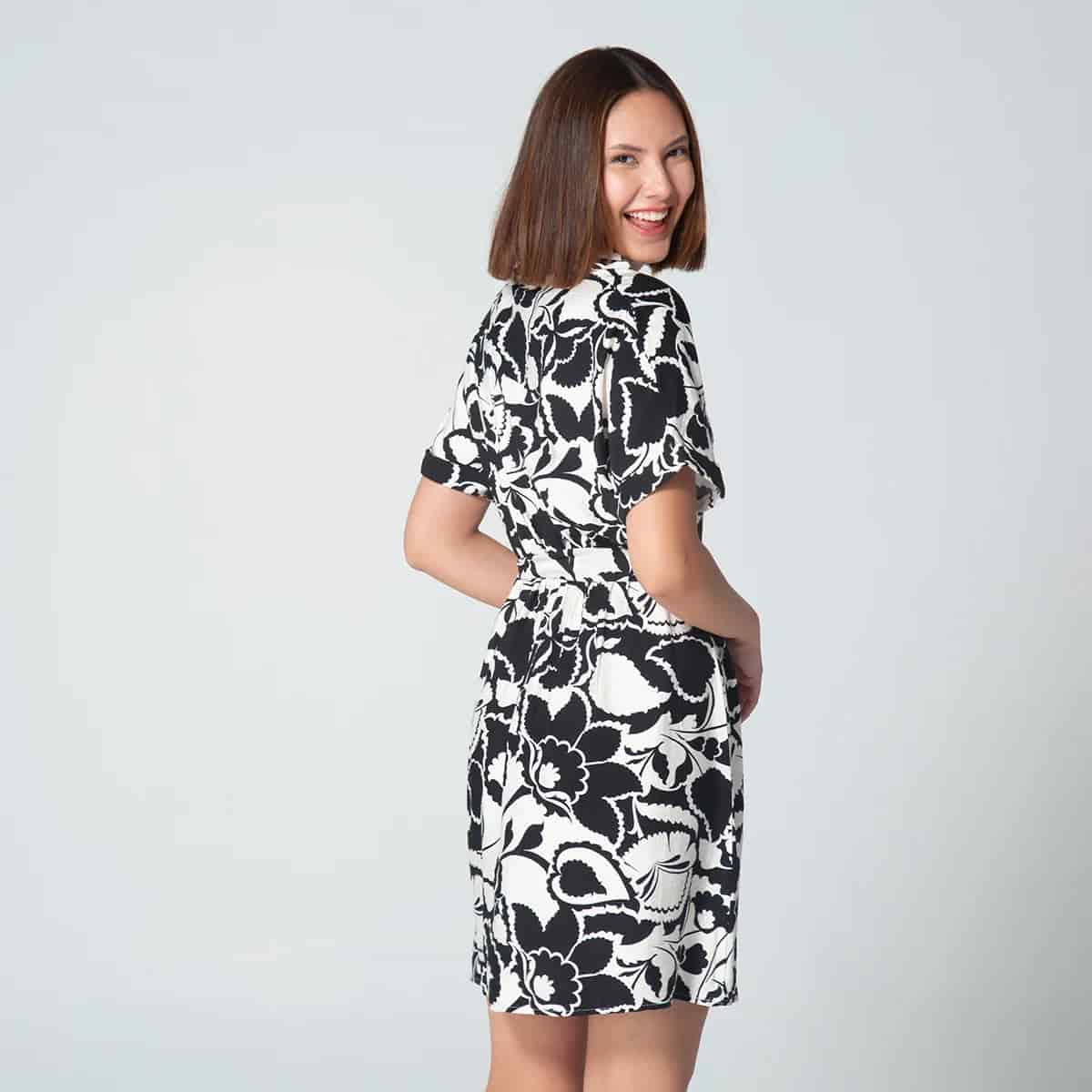 Vestido Corto Estampado Kony - miniatura 6