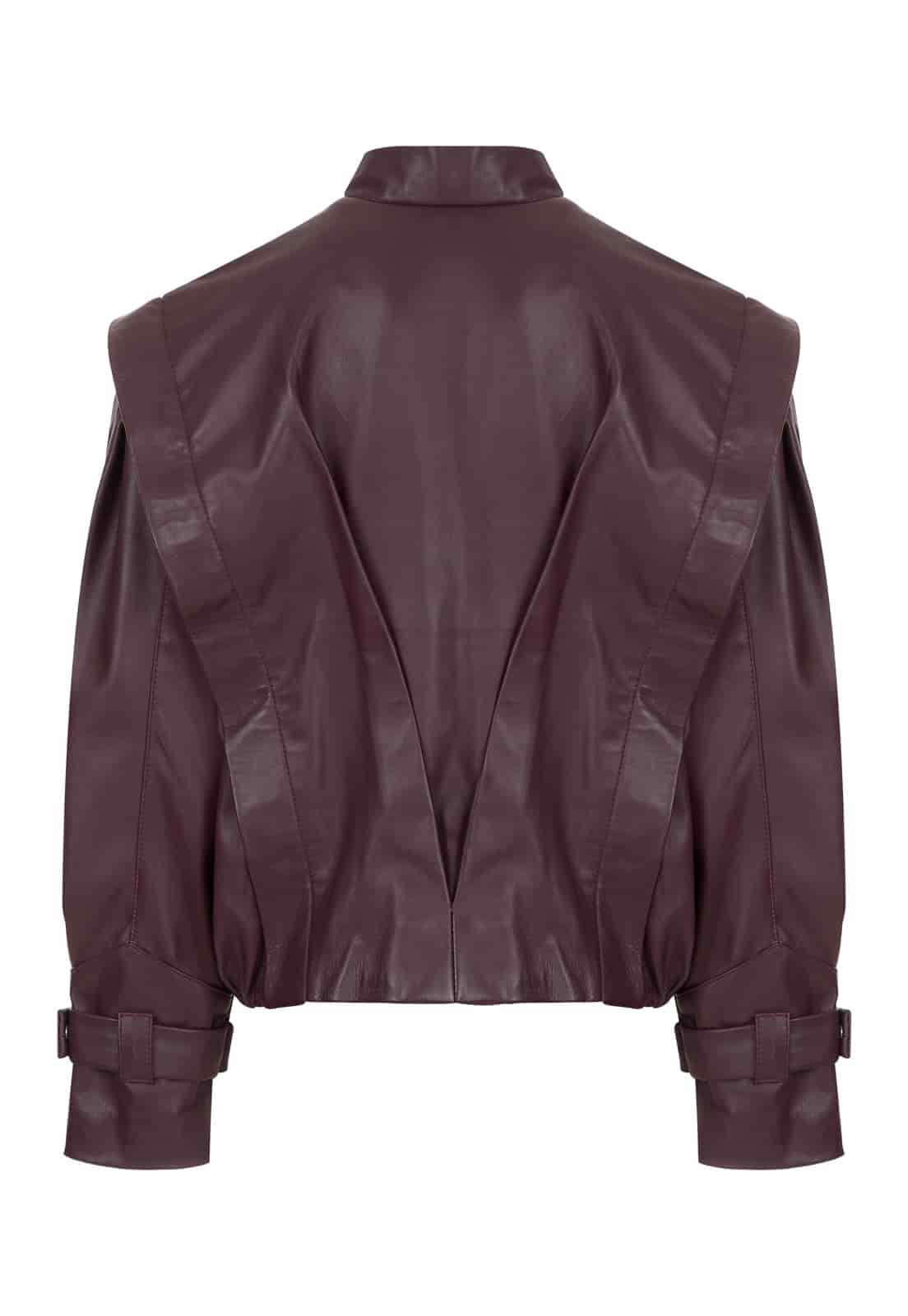 BOMBER LEATHER JACKET - miniatura 10