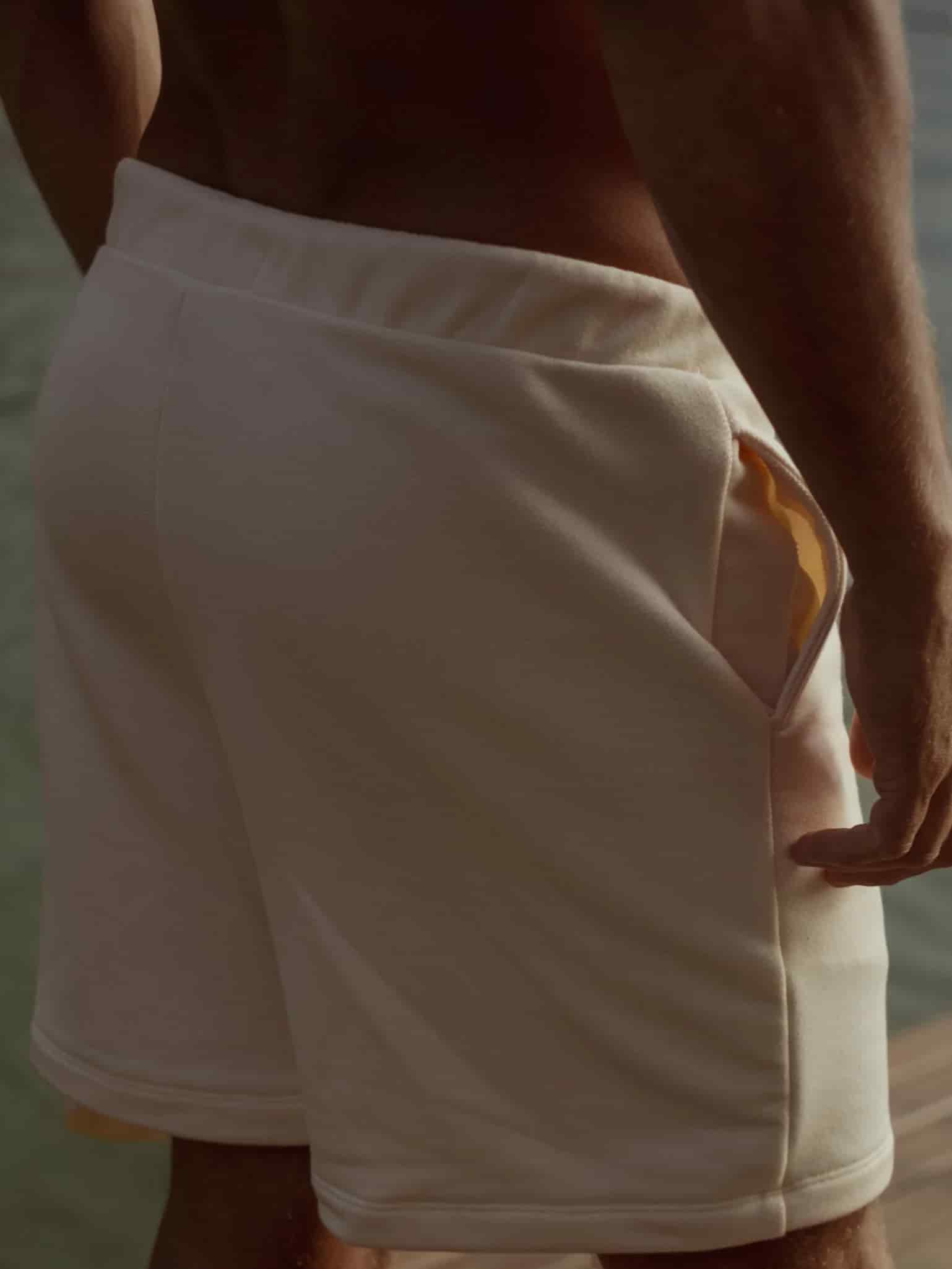 MEN COTTON MINIMAL SHORT - SEA SALT - miniatura 26