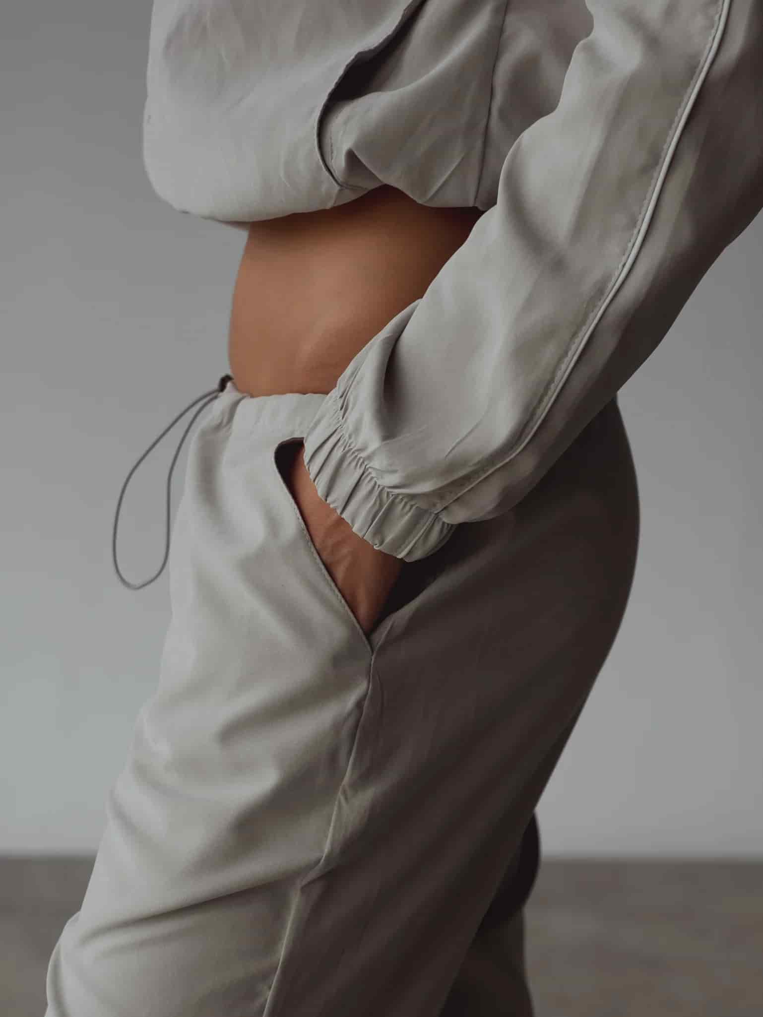 FLOW PANTS - LIGHT GRAY - miniatura 8