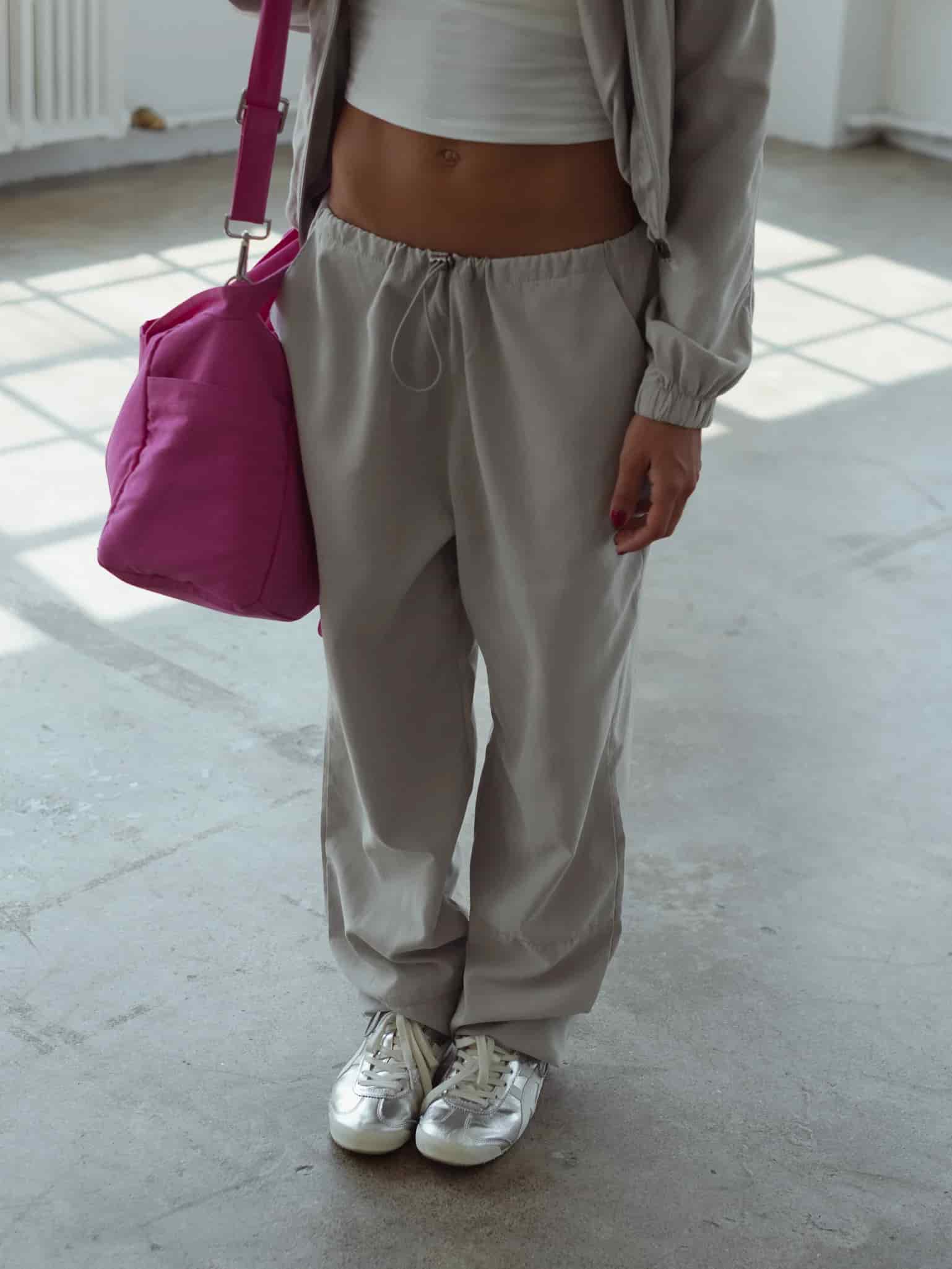 FLOW PANTS - LIGHT GRAY - miniatura 4