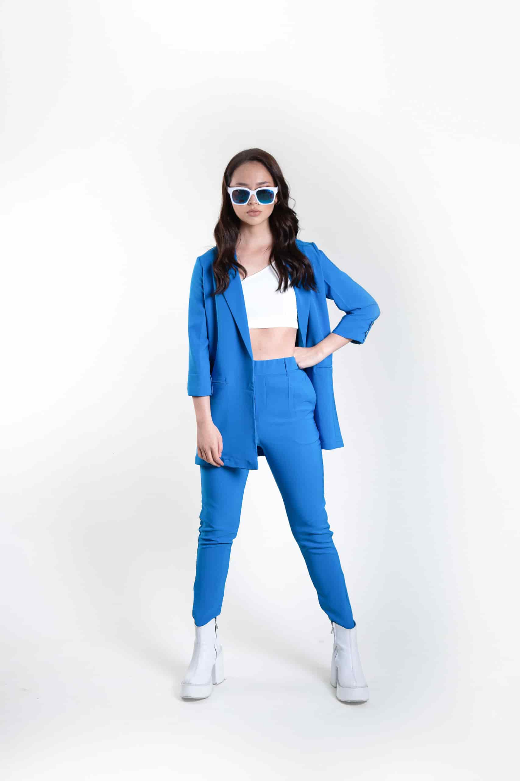 Pantalón Chaplin  Dama Azul Rey - miniatura 6