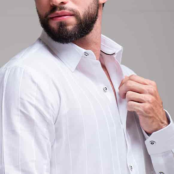 CAMISA ML 100% ALGODON HOMBRE - miniatura 18