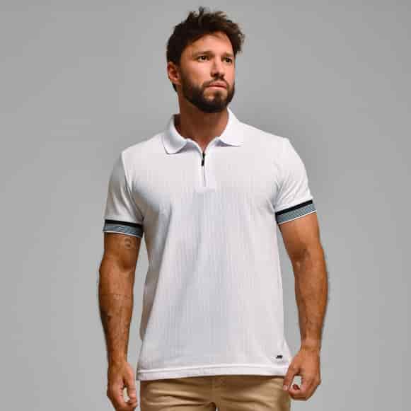 SUETER TIPO POLO MODA HOMBRE - miniatura 14