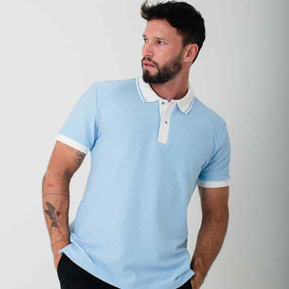 SUETER TIPO POLO MODA HOMBRE - miniatura 56