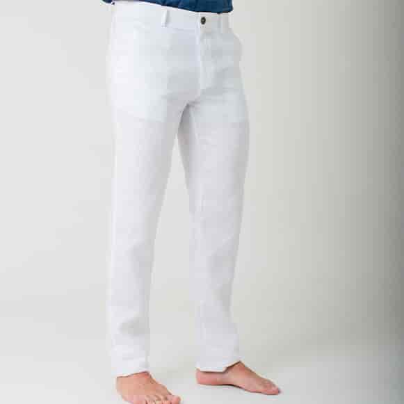 PANTALON 100% LINO - miniatura 4