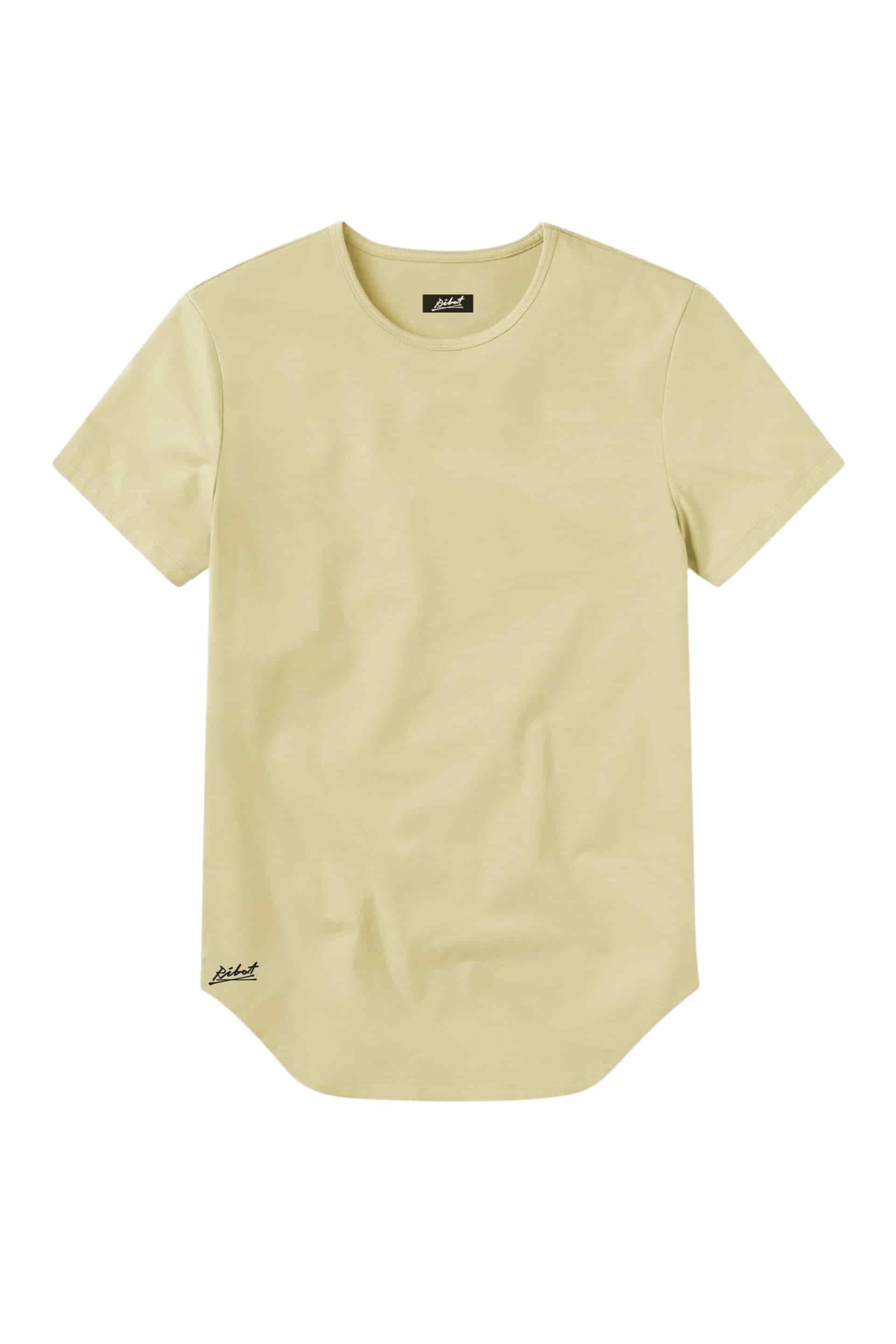 Camiseta Básica Curve Beige - miniatura 1