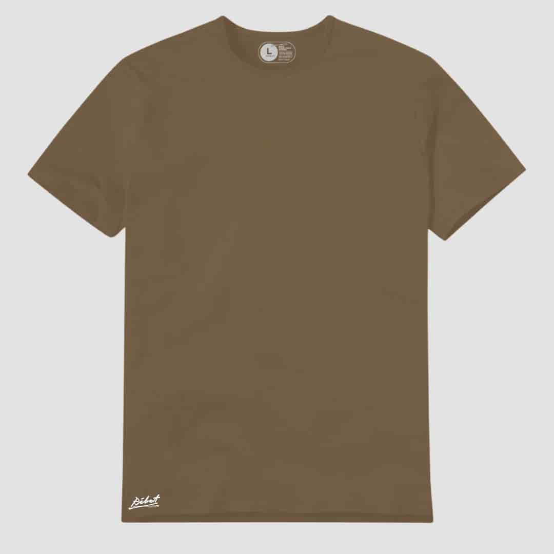 Camiseta Básica Square Café Claro - miniatura 1