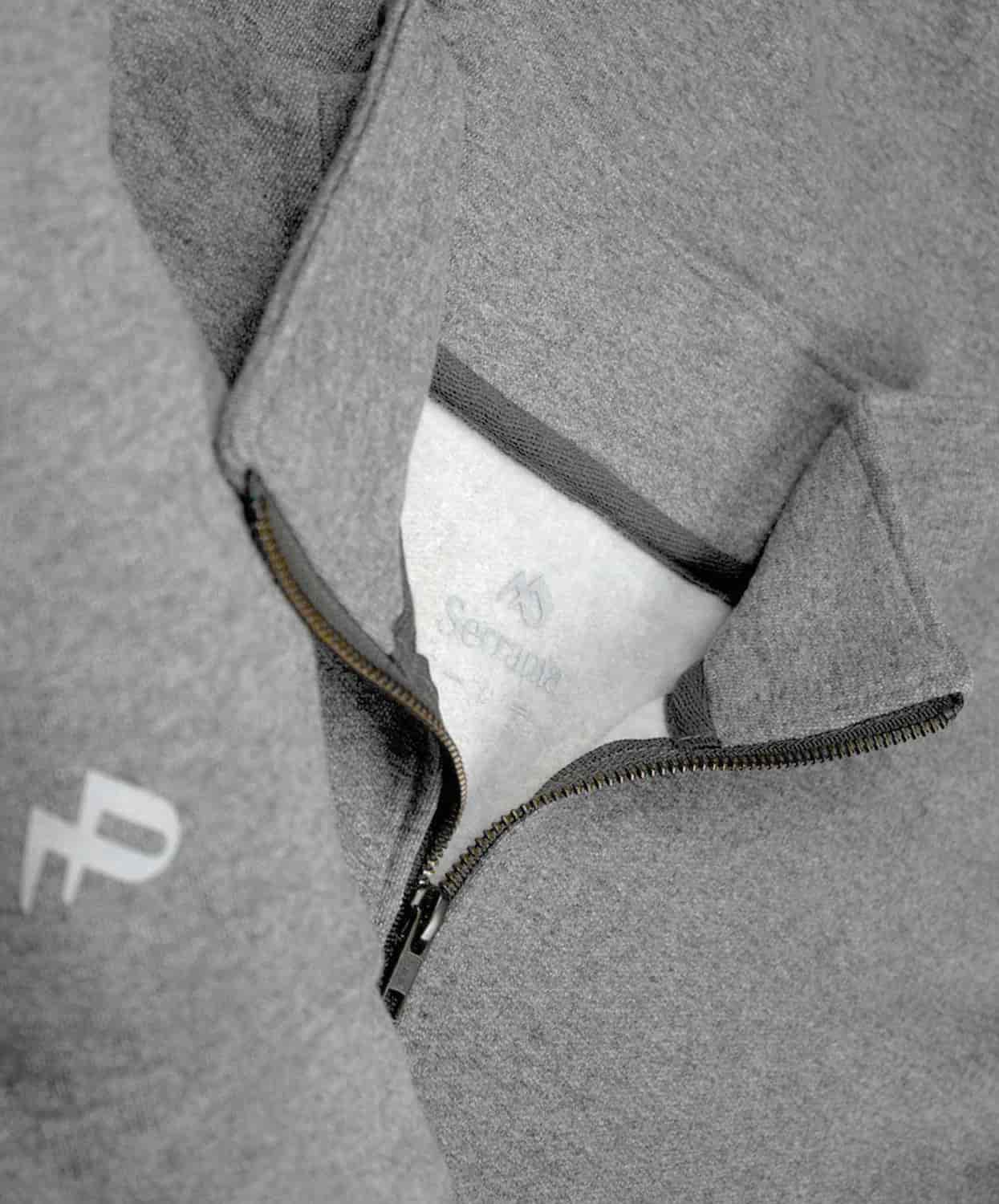 Buzo cuello alto hombre Gris Luna - miniatura 6
