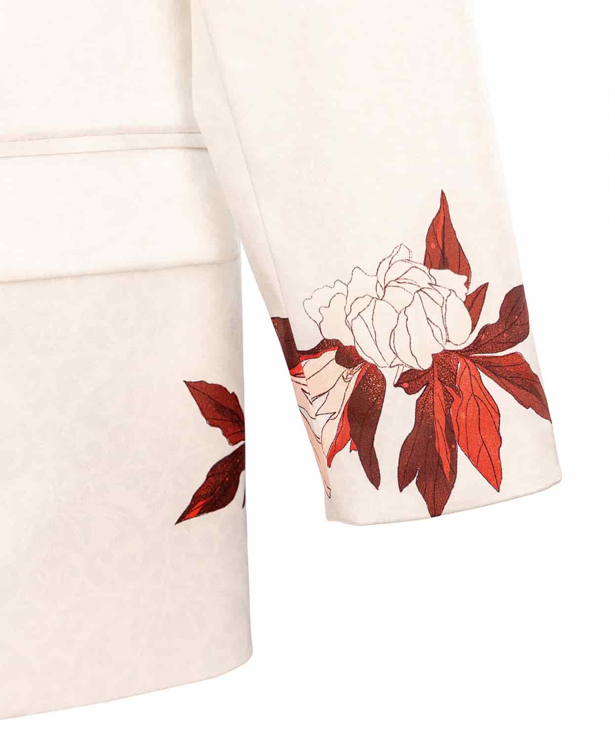 Blazer Flora Marfil Cayeno - miniatura 11