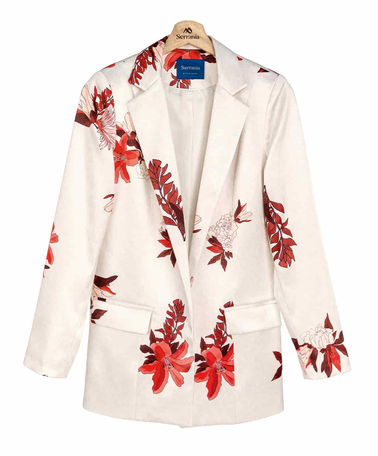 Blazer Flora Marfil Cayeno - miniatura 9