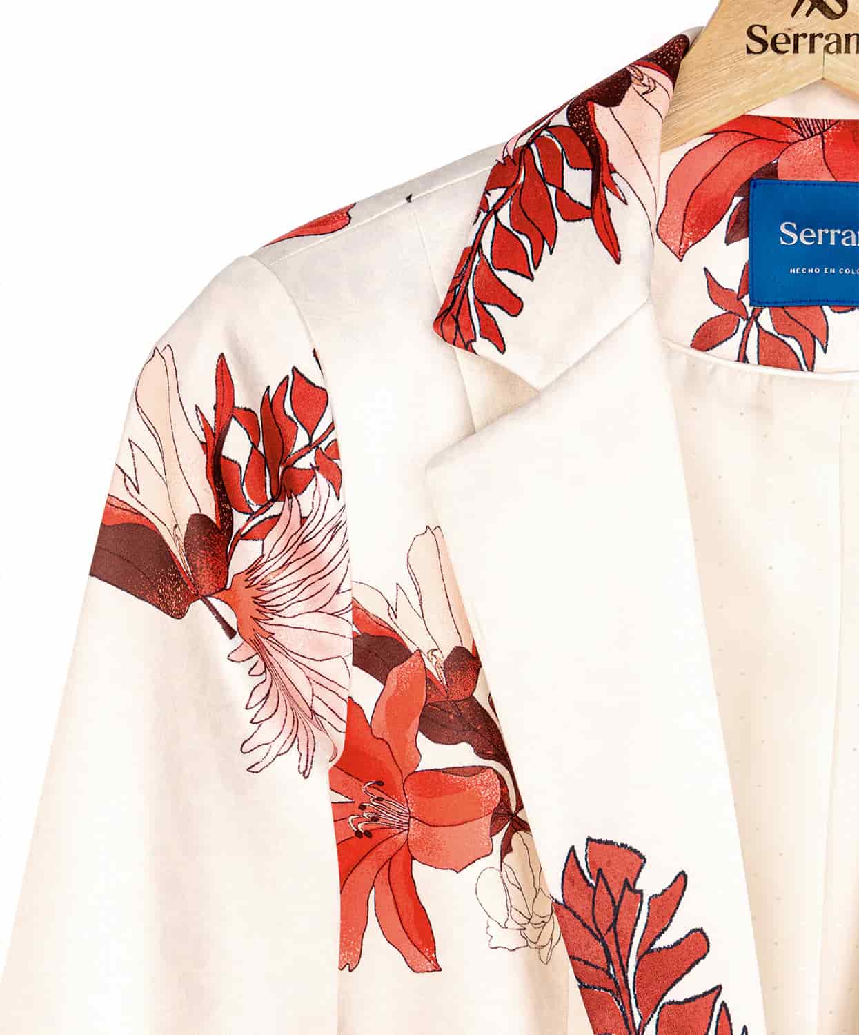 Blazer Flora Marfil Cayeno - miniatura 12
