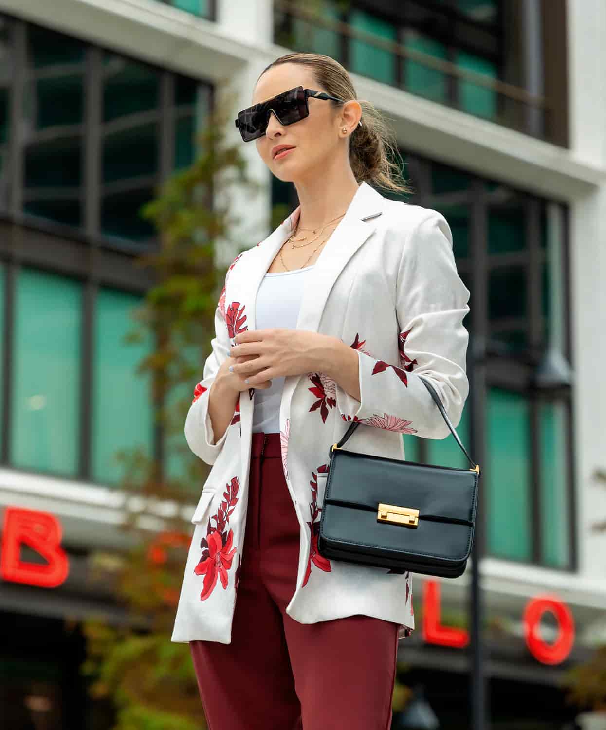 Blazer Flora Marfil Cayeno - miniatura 8