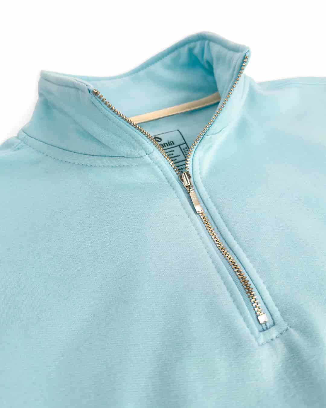 Buzo cuello alto hombre Azul Celeste - miniatura 12