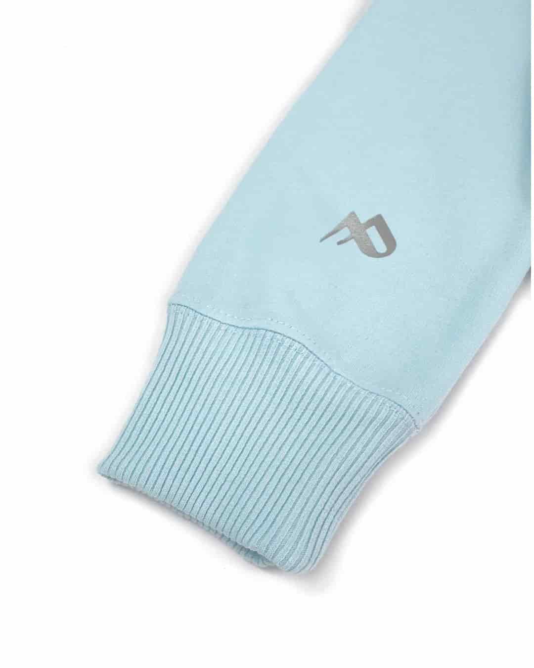 Buzo cuello alto hombre Azul Celeste - miniatura 14