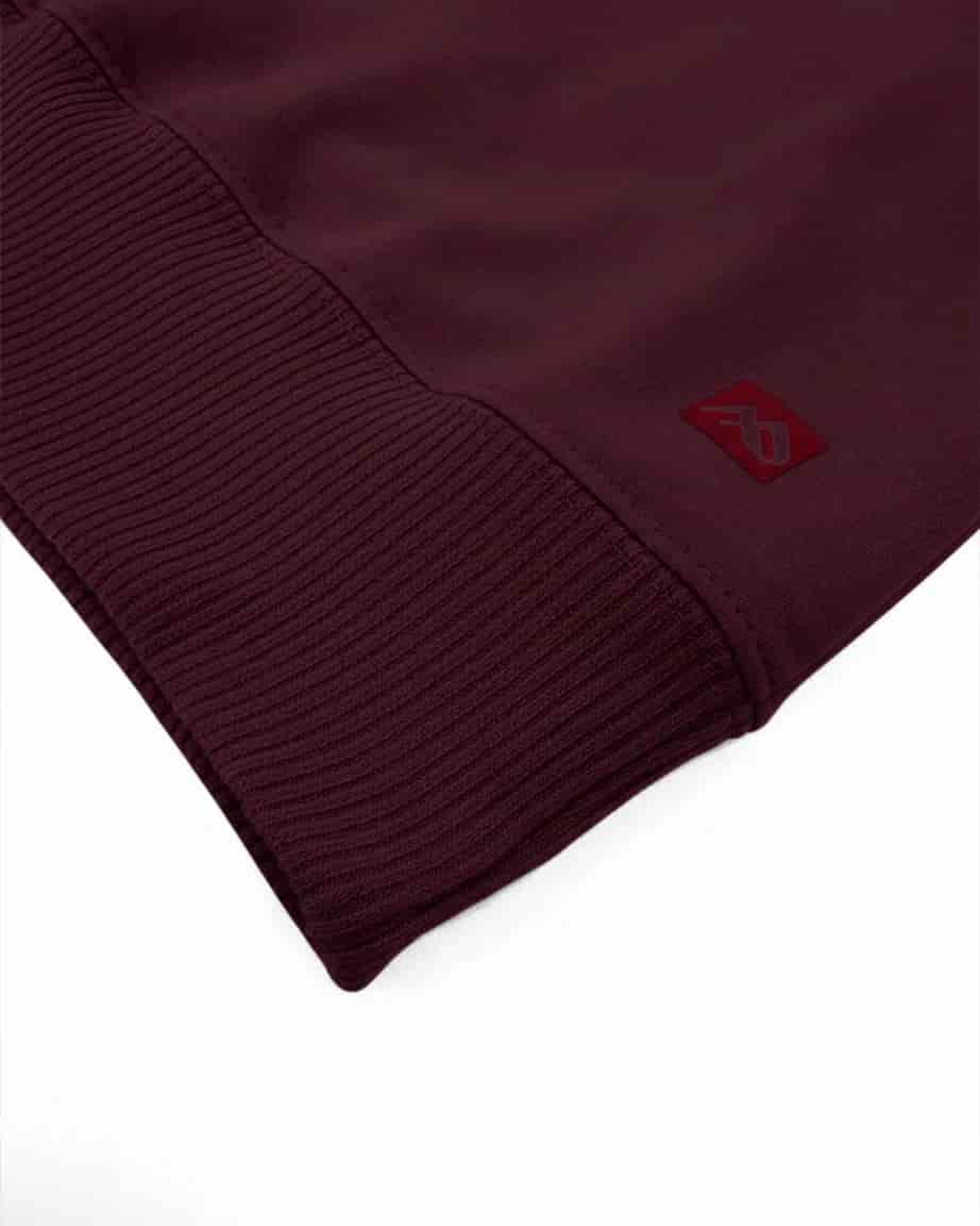Buzo cuello alto hombre Vinotinto Burdeos - miniatura 14