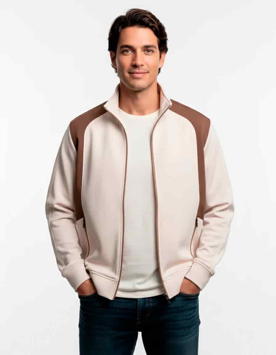 Chaqueta Sporty Marfil Arena - miniatura 10