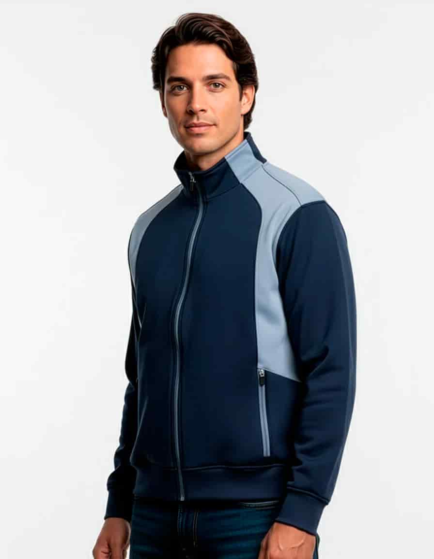 Chaqueta Sporty Azul Oxford - miniatura 3