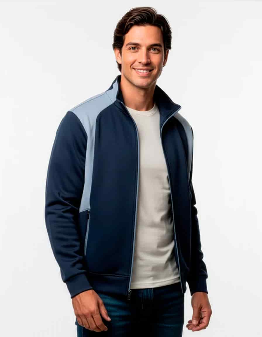 Chaqueta Sporty Azul Oxford - miniatura 1