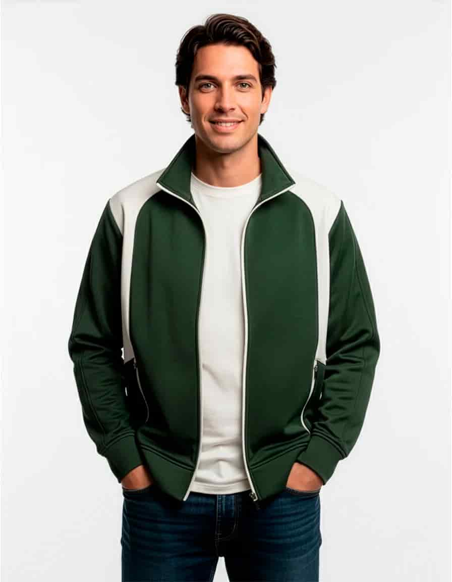 Chaqueta Sporty Verde Bosque - miniatura 1