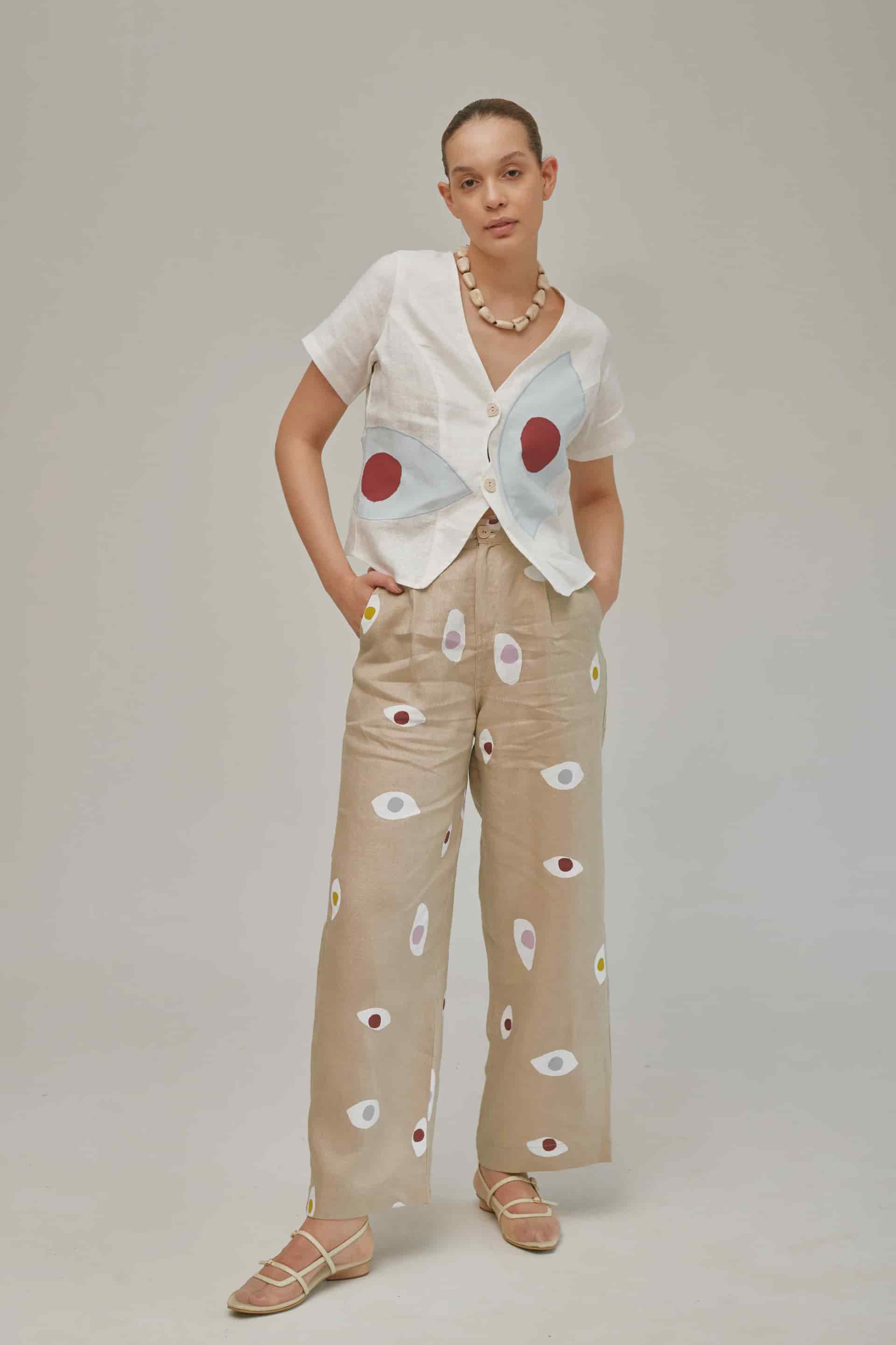Pantalón Hellen Ojitos - miniatura 1