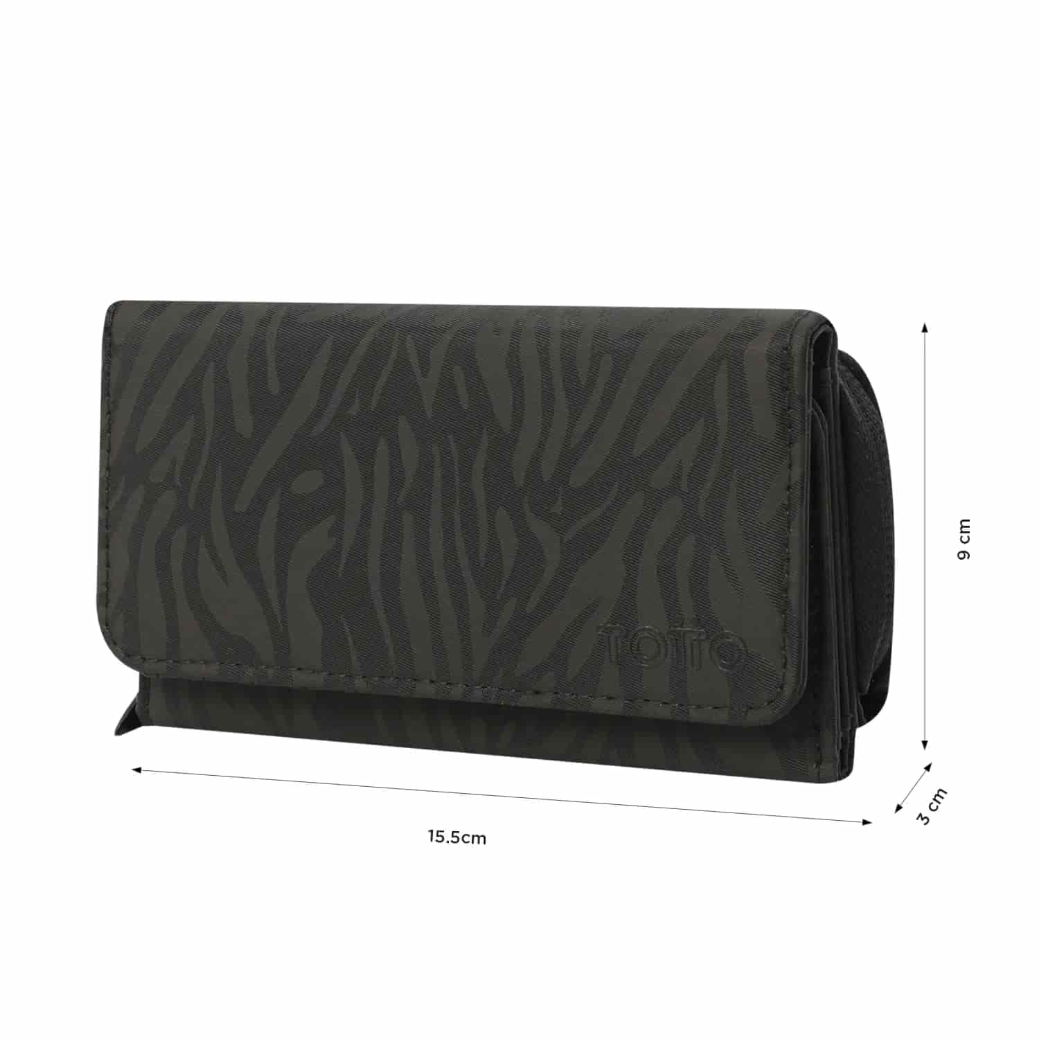 Billetera Texture Var con RFID Blocker Negra - miniatura 3