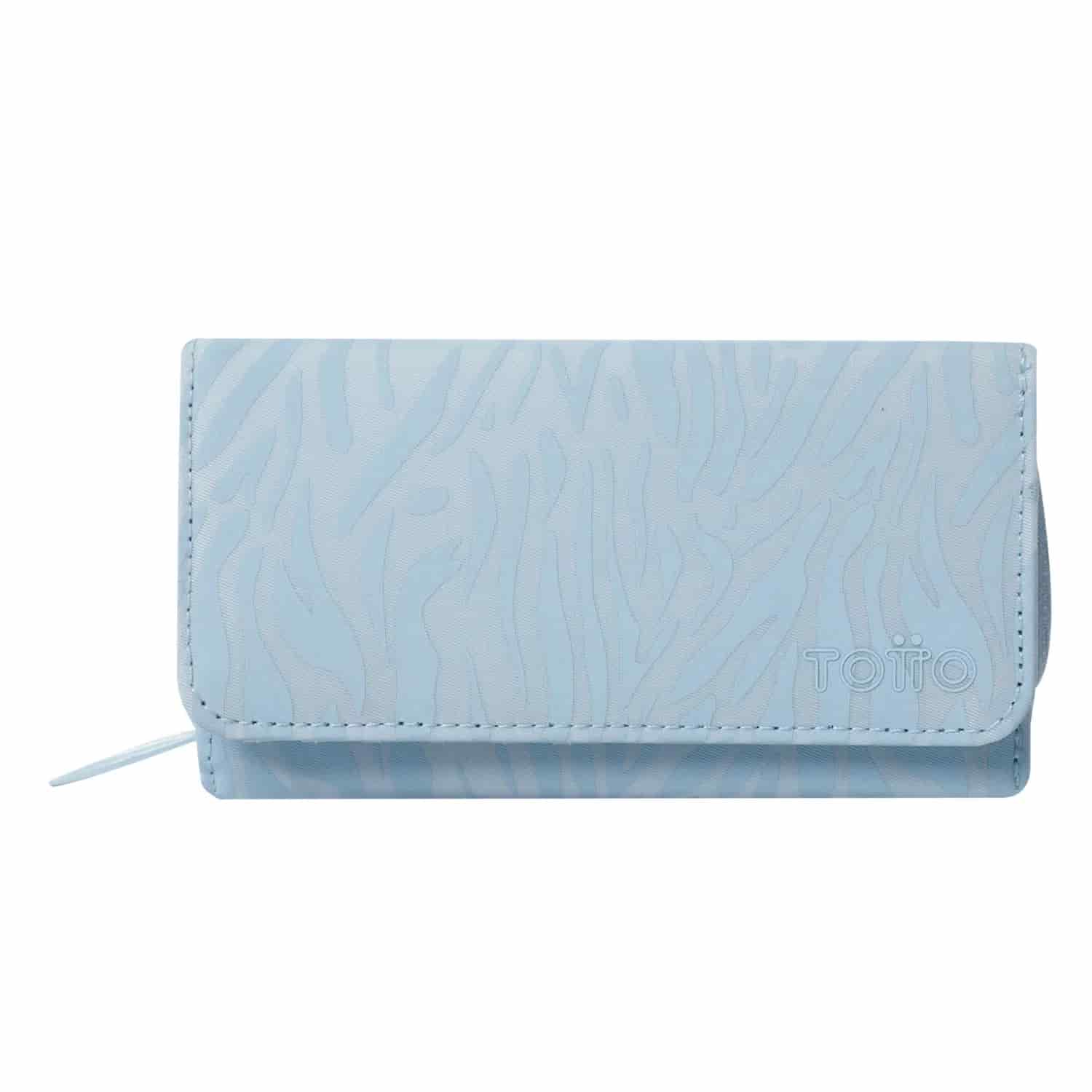 Billetera Texture Var con RFID Blocker Azul - miniatura 6