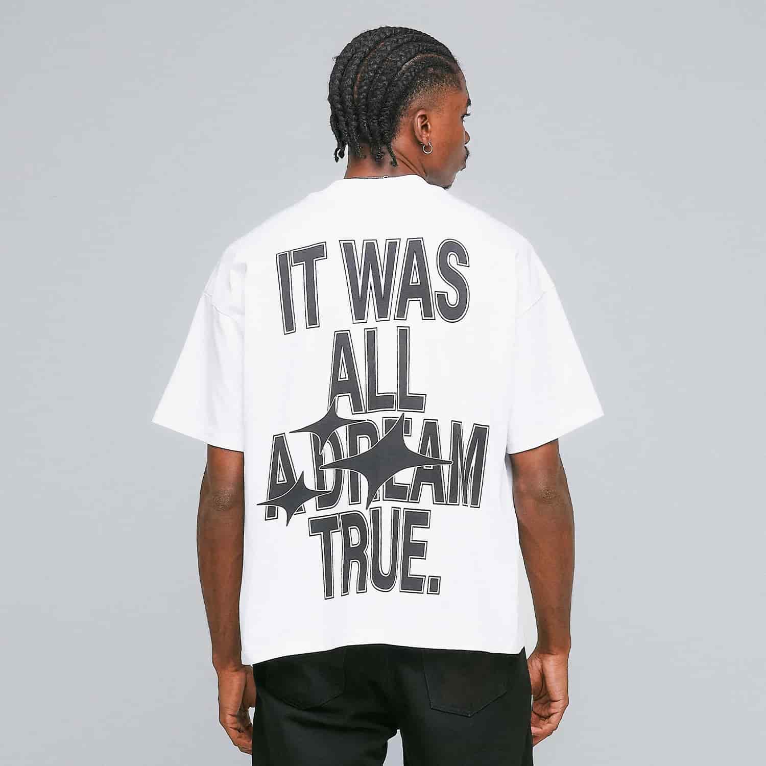 Dreams Boxy Tee - Black - miniatura 5