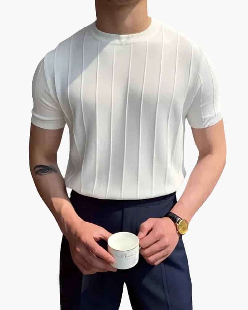 Cannes Ribbed T-Shirt - miniatura 6