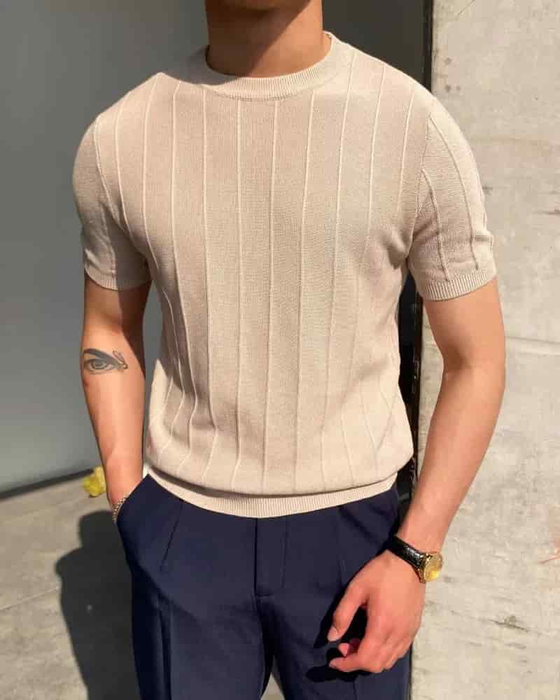 Cannes Ribbed T-Shirt - miniatura 7