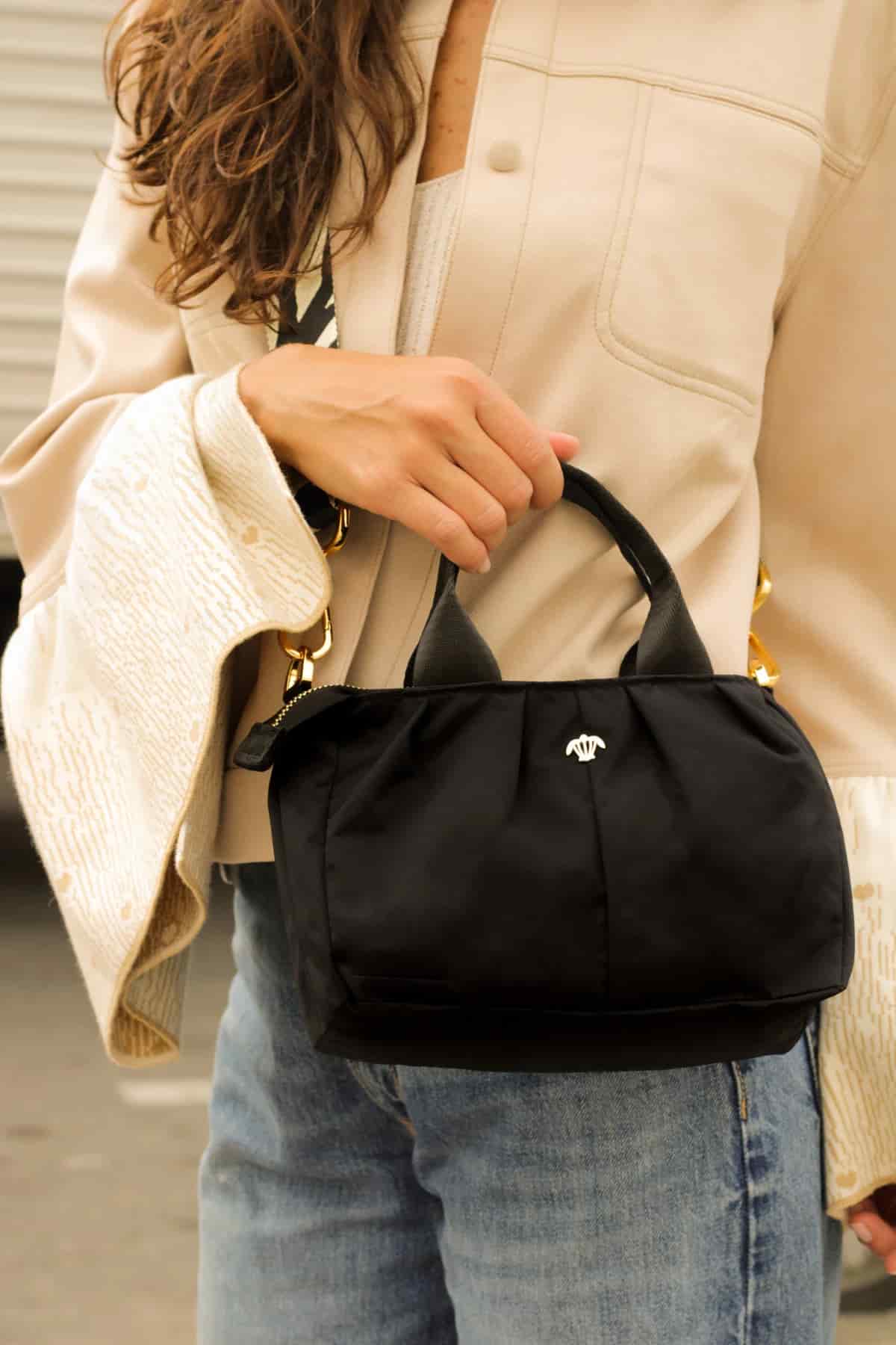 BAULA SHOPPER BAG ECO S – BLACK - miniatura 6