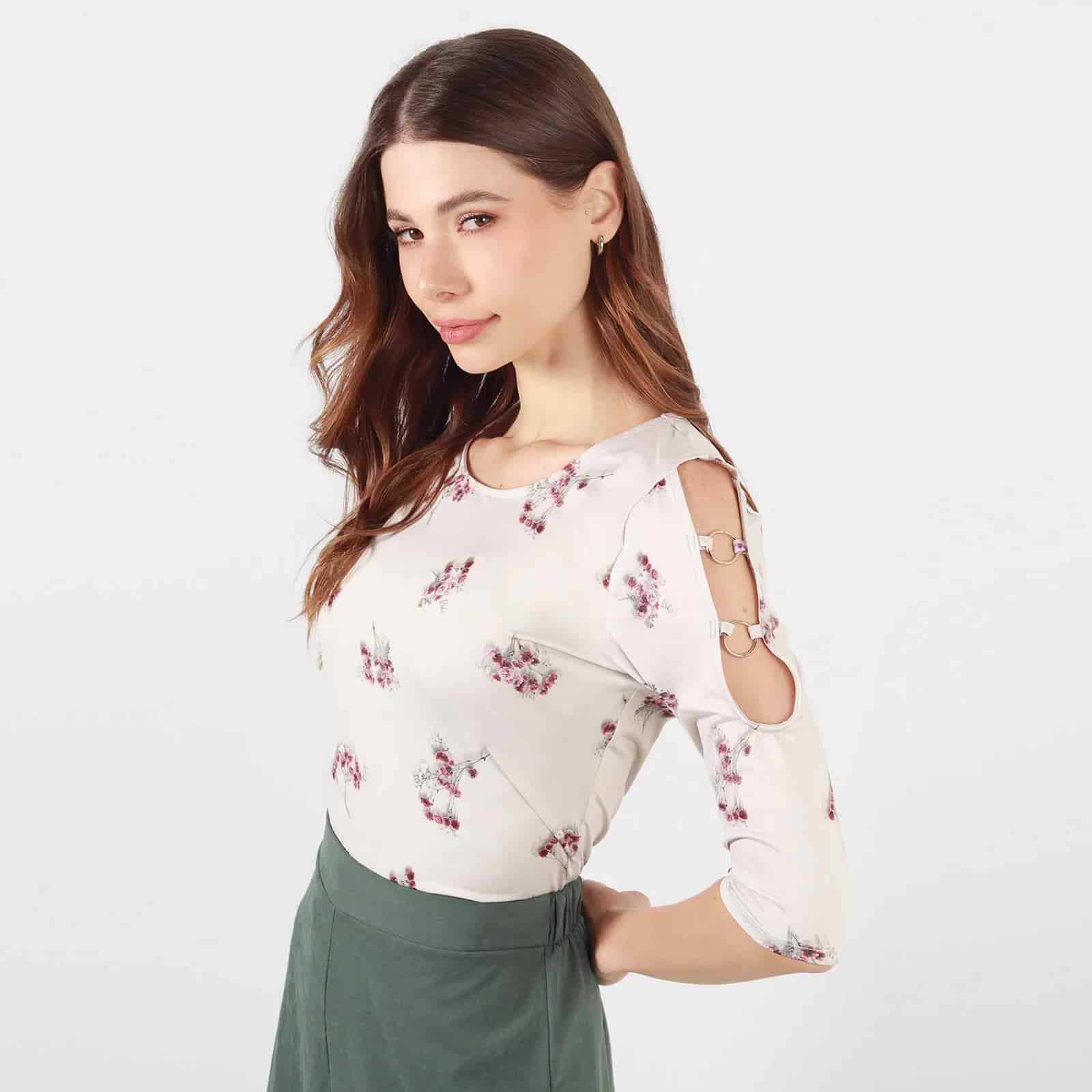 Camiseta Cuello Redondo Manga 3cuartos - miniatura 25
