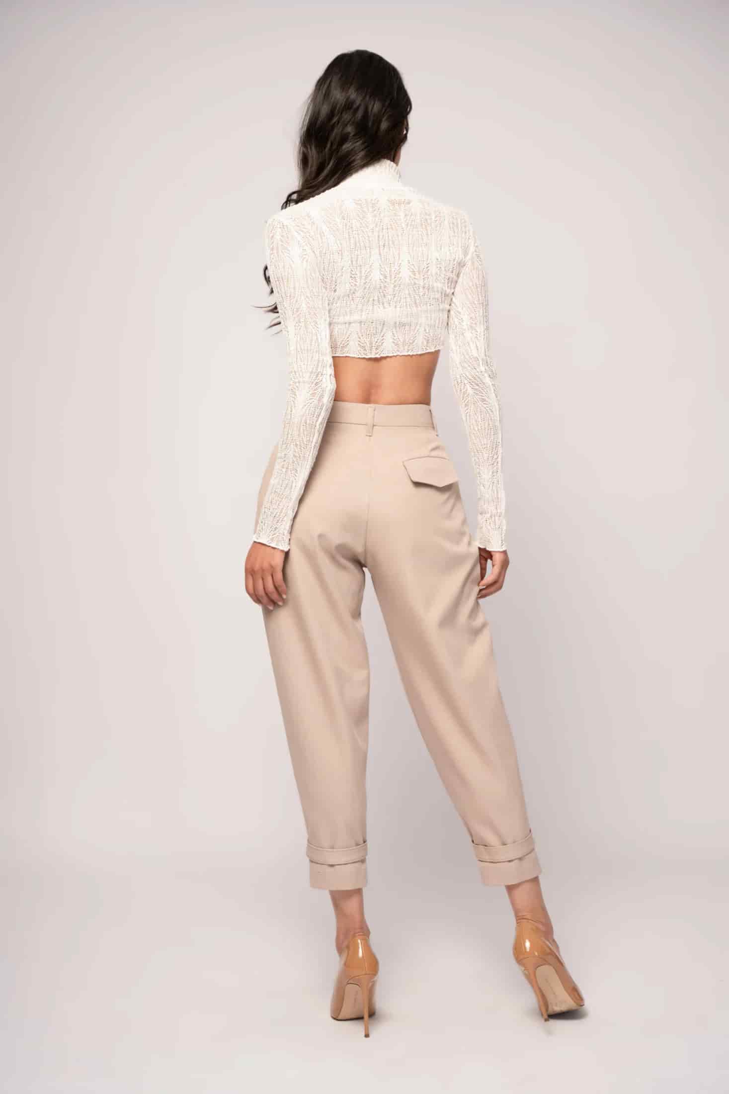 Pantalón Baggy Beige - miniatura 2