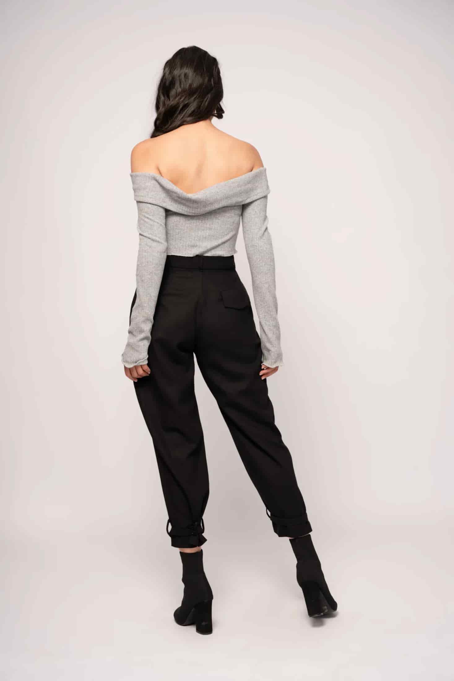 Pantalón Baggy Negro - miniatura 2