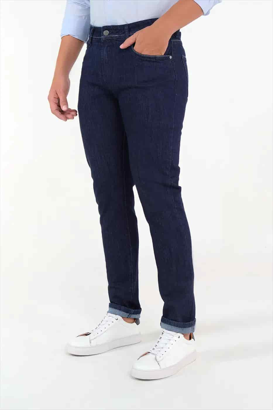 Jean Slim Fit Denim indigo Oscuro - miniatura 1
