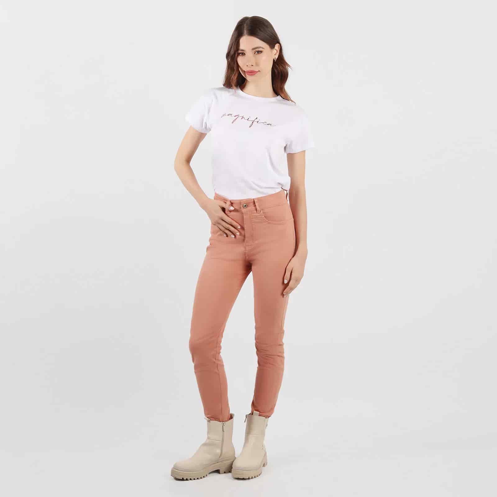 Jean Tiro Medio Bota Skinny - miniatura 55