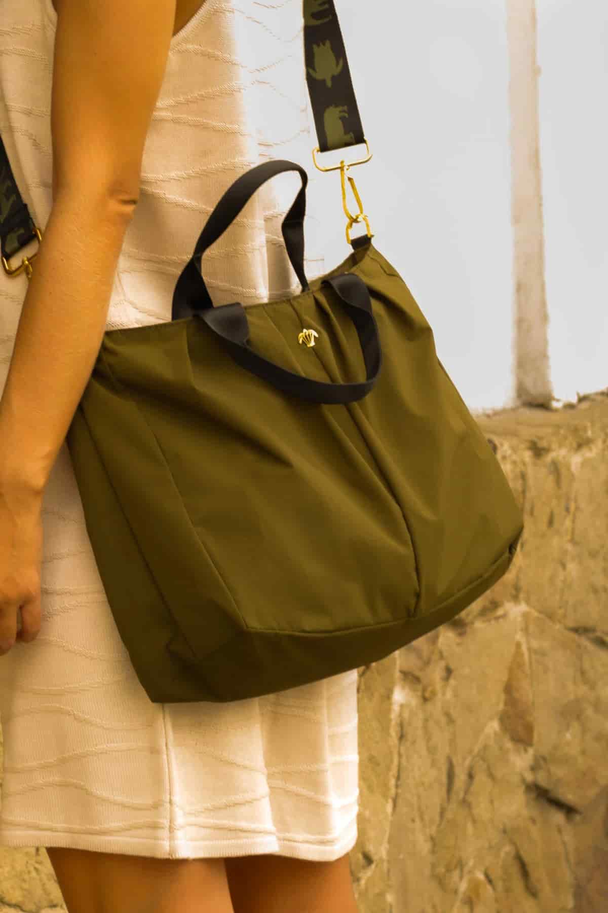 BAULA SHOPPER BAG ECO L – GREEN - miniatura 3